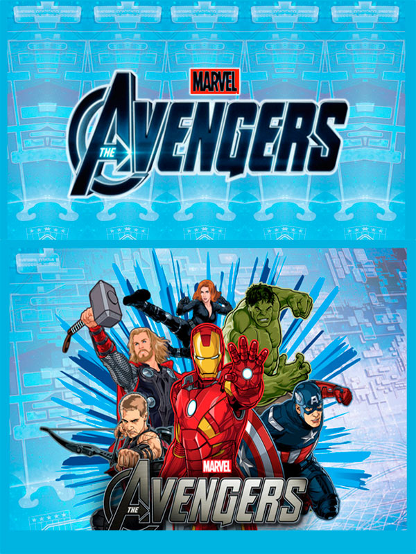 Motivo Avengers 02 Oba Design - Corporacion OBA, c.a.