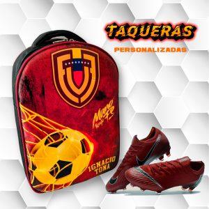 Taquera deportiva personalizada de la marca Morralkids Venezuela