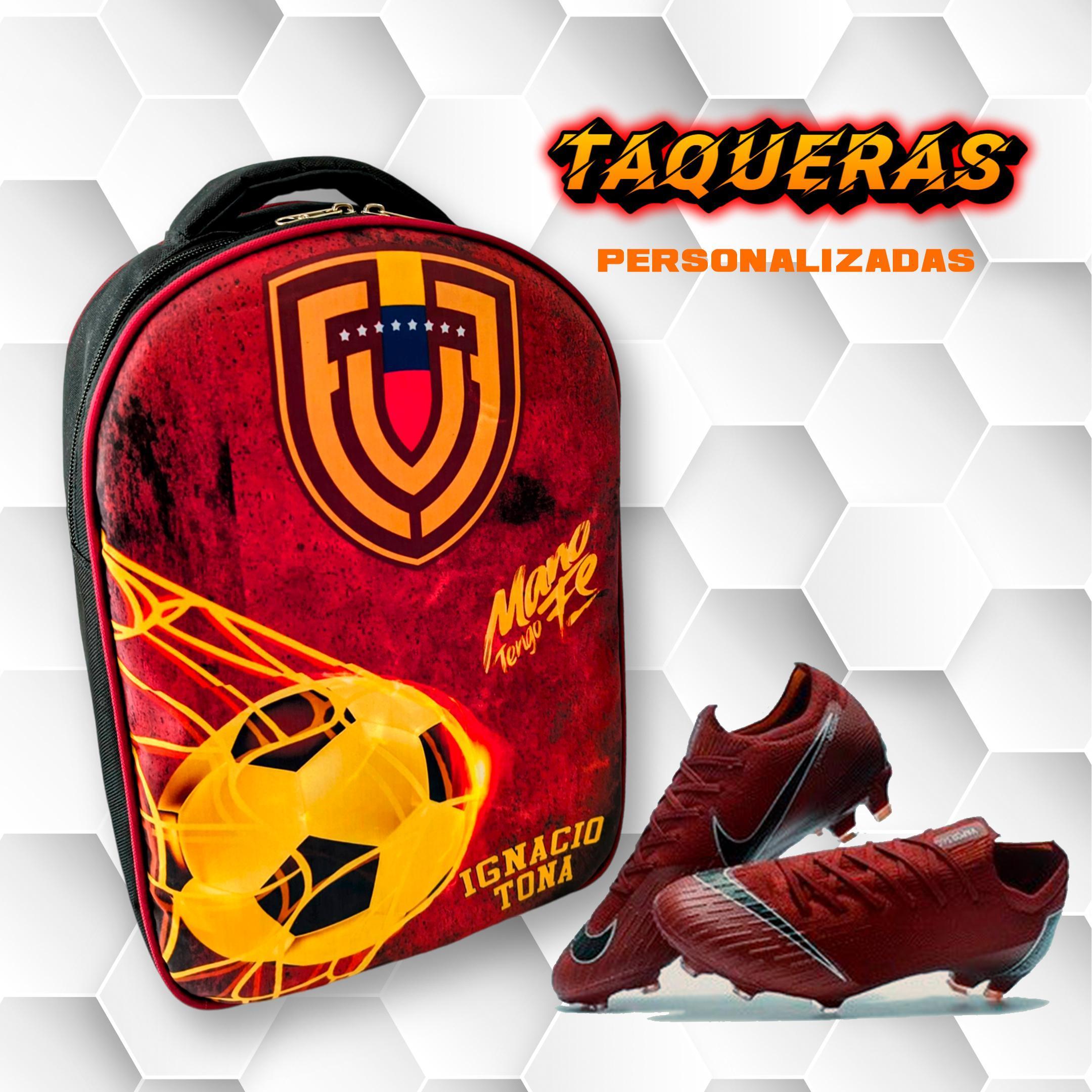Taquera deportiva personalizada de la marca Morralkids Venezuela