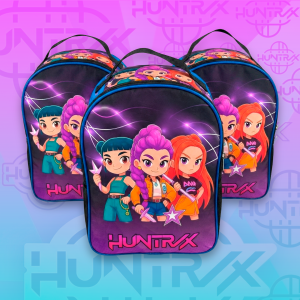 bolso party pack Huntrix Kpop para cotillones infantiles