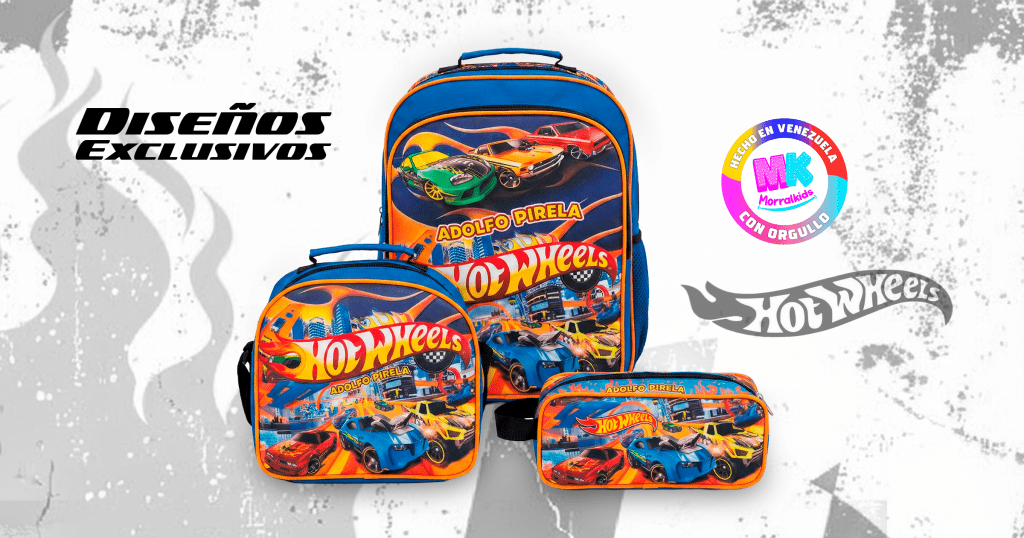 morrales escolares para niños y loncheras térmicas escolares marca morralkids venezuela